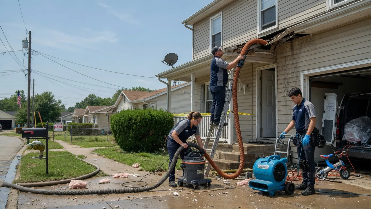 Water Damage Restoration in Eaton Rapids, MI near me